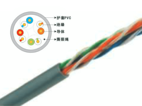 UTP超五類4對非屏蔽數(shù)據(jù)電纜
