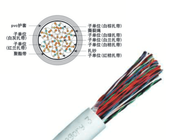 UTP室內(nèi)五類50對非屏蔽數(shù)據(jù)電纜
